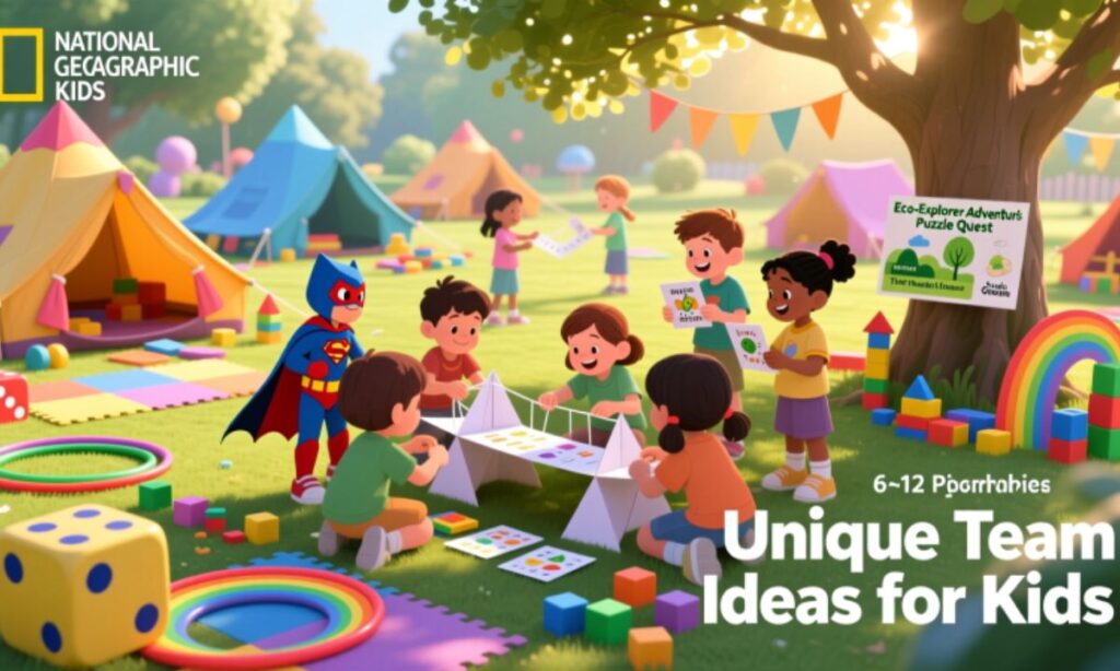 Unique Team Names Ideas for Kids