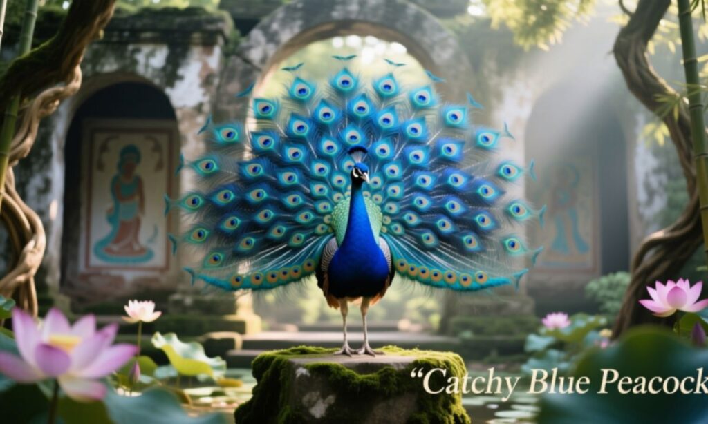 catchy-blue-peacock-names
