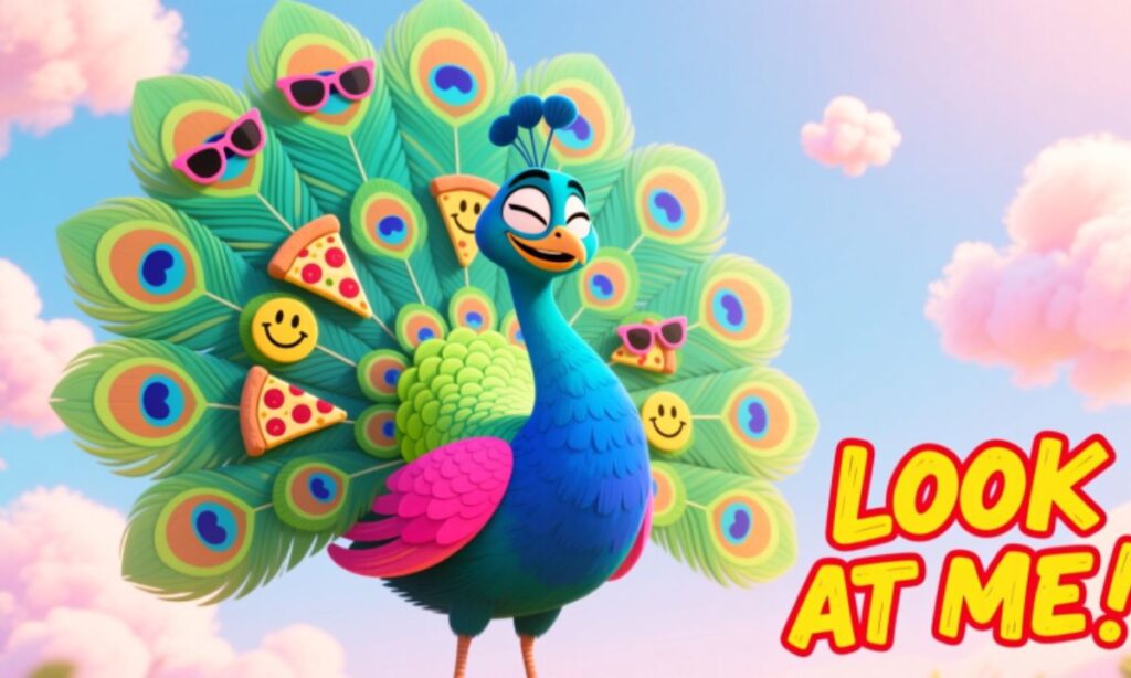 funny-names-for-a-peacock