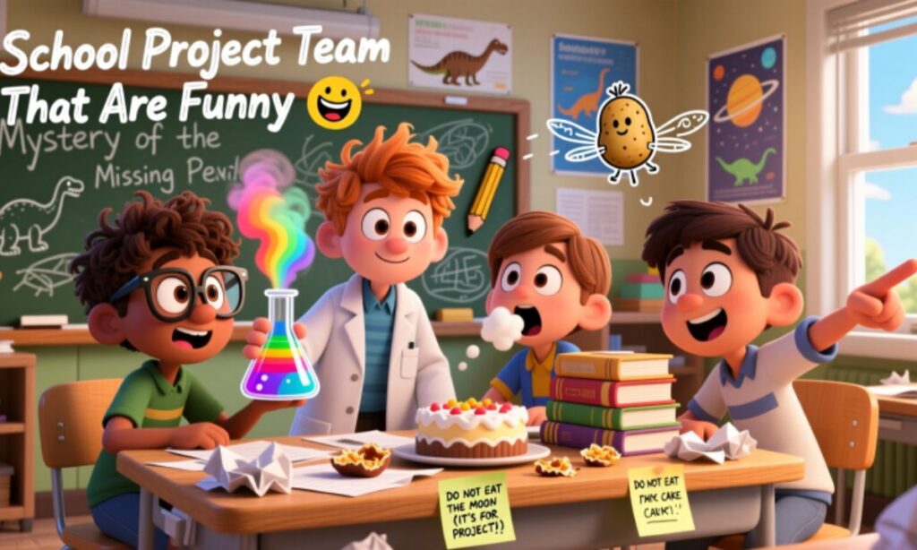 school-project-team-names-that-are-funny