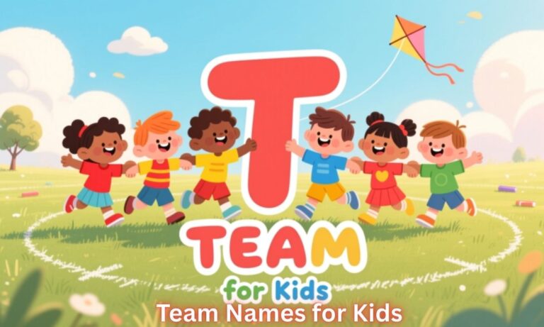 Team Names for Kids