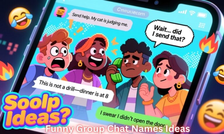 Funny Group Chat Names Ideas