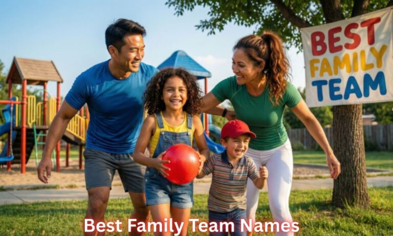 best-family-team-names
