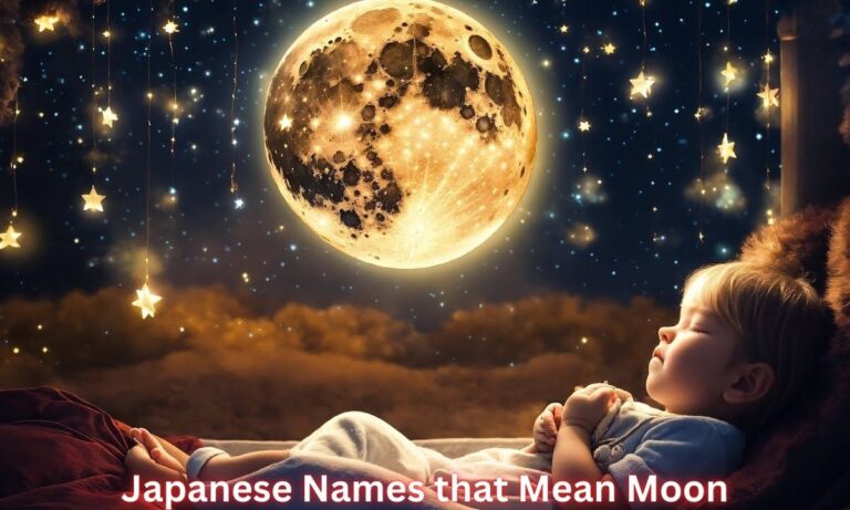 Japanese Names that Mean Moon